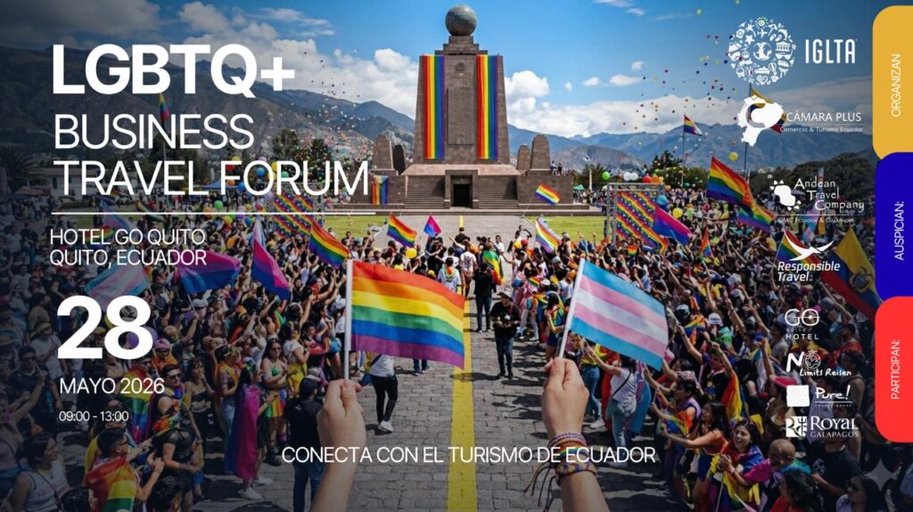 lgbtq+ business travel forum camara plus ecuador comercio y turismo iglta